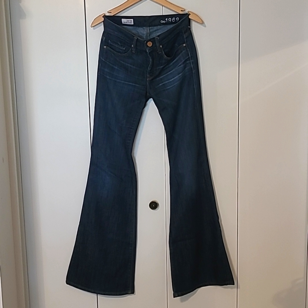 High-rise Flare-leg Jeans